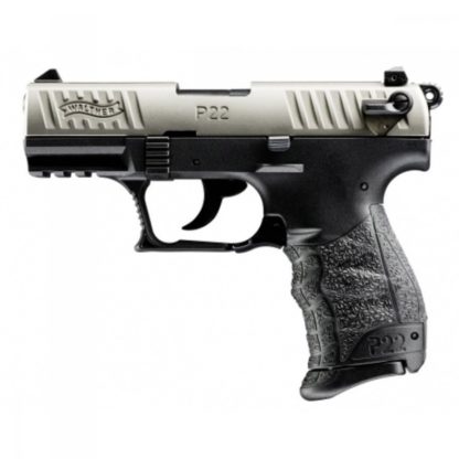 Pistole Walther P22Q 3,42″, r. .22LR - nikl