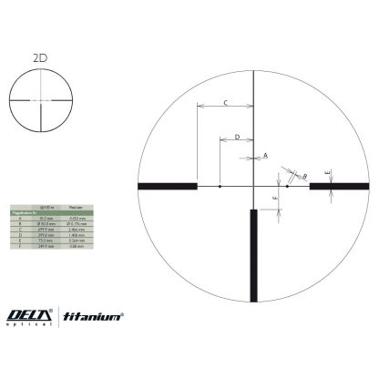 Puškohled Delta Optical Titanium 1,5-9x45 2D - Image 3