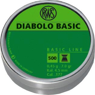 Diabolo RWS Basic 4,5mm - 500ks