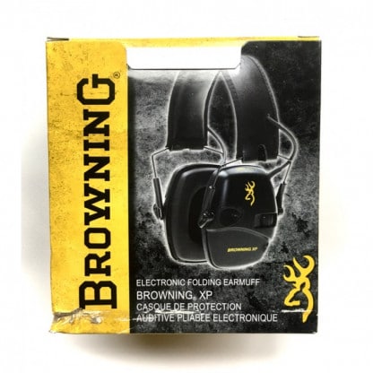 Sluchátka Browning XP - elektrické, černé - Image 2