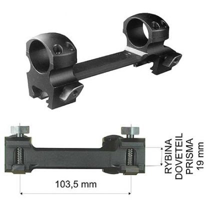 Montáž jednodílná ZKK,CZ 550 1" - 19mm