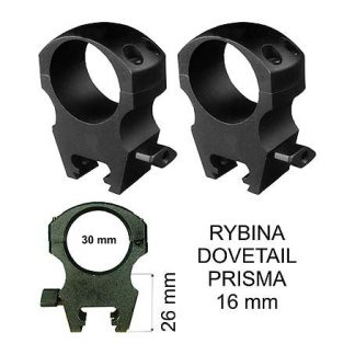 Montáž CZ 527 FOX 30, Rybina 16 mm