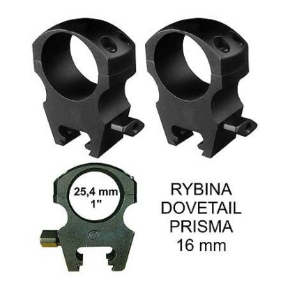 Montáž CZ 527 FOX 1, rybina 16mm