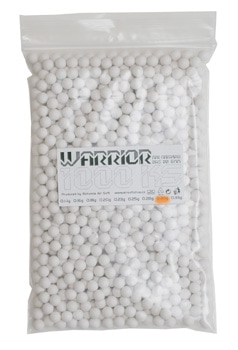 Plastové broky 6mm BBs 0,30g - Warrior  - 1000ks