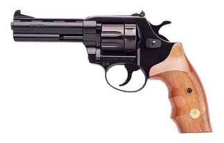 Flobertka Alfa 641 6mm/černá-dřevo/stavitelné hledí/4"