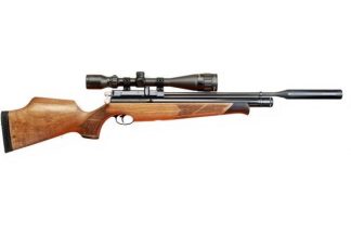 Vzduchovka Air Arms S410 Carbine buk - 4,5mm