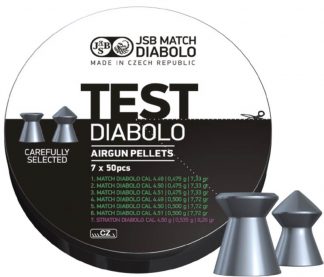 Match Diabolo Test Light Weight 4,5mm - pistole