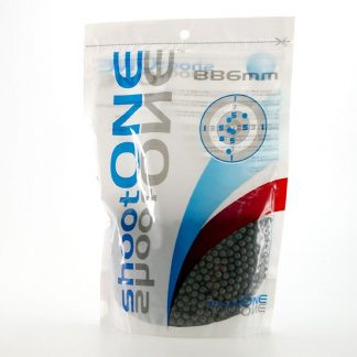 Plastové broky 6mm BBs 0,30g - ShootONE- 3300ks - černé