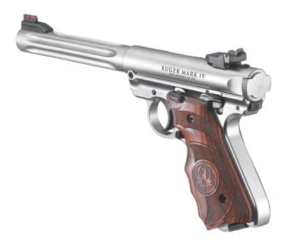 Pistole Ruger MKIV Hunter - Laminate Ergo Grip, .22LR - Image 2
