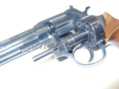 Flobertka Alfa 641 6mm/černá-dřevo/stavitelné hledí/4" - Image 6