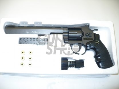Vzduchový revolver DAN WESSON 8", r. 4,5mm - černý - Image 2