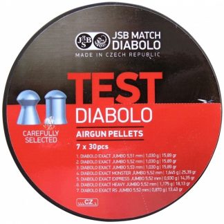 Diabolo JSB Exact Jumbo TEST pro pušku - 5,5mm