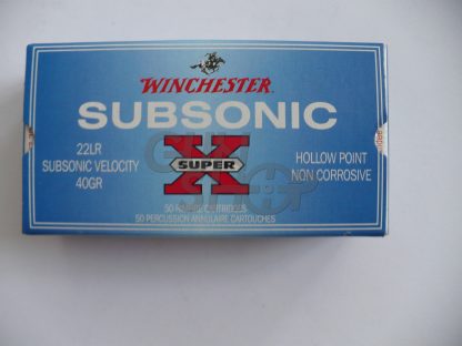Winchester Subsonic HP, .22LR 2,56g/50ks - Image 2