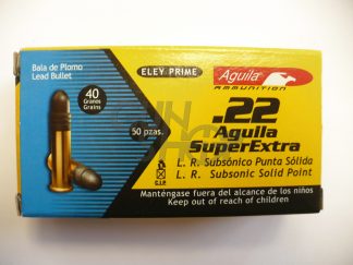 Aquila .22 LR SP Subsonic SuperExtra 2,56g/50ks
