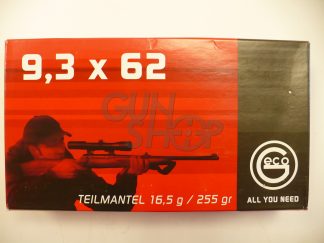 Geco 9,3x62 - Target / 16,5 g / 20 ks