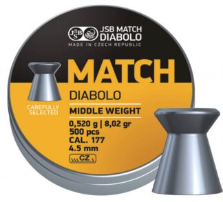 Diabolo Match Middle Weight - 4,50mm - 500ks