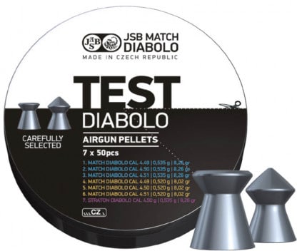 Match Diabolo Test Middle Weight 4,5mm - puška
