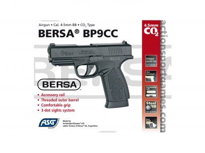 Vzduchová pistole ASG BERSA BP9CC CO2 4,5mm - Image 3