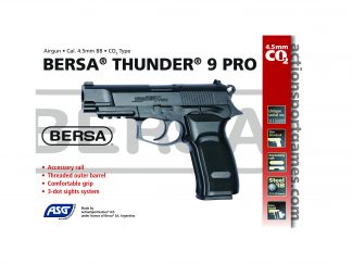 Vzduchová pistole ASG BERSA Thunder 9 PRO CO2 4,5mm