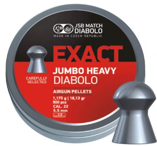 DIABOLO EXACT Jumbo Heavy 5,52mm- 500ks