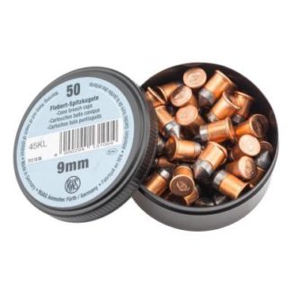 Náboj RWS 9mm flobert Spitzkugeln – 50 ks