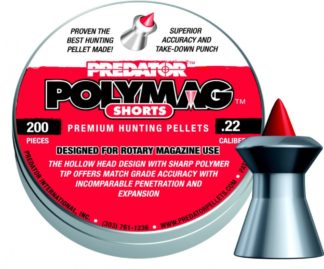 Diabolo JSB Predator PolyMag Shorts 200ks  - .5,5mm