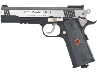 Vzduchová pistole Bruni US Combat 1911 M - stříbrná