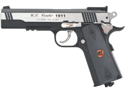Vzduchová pistole Bruni US Combat 1911 M - stříbrná