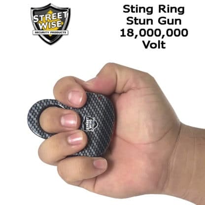 Paralyzér Streetwise Sting Ring 18 000 000 - černošedý - Image 2
