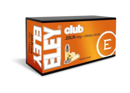 Náboj .22LR ELEY Club – 50 ks