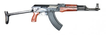 Samonabíjecí puška AKMS/ Type 56-I, r.: 7,62x39