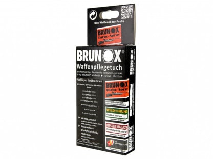 Brunox - utěrka na čištění zbraní (5 ks, 18cmx20cm)