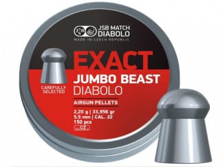 DIABOLO JSB EXACT Jumbo Beast– cal. 5,52mm – 150ks