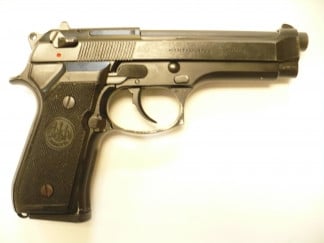 Samonabíjecí pistole Beretta 92 F, r.: 9mm Luger – použitá