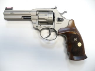 Flobertka Alfa 641 6mm/Cerakote-dřevo/stavitelné hledí/4" - světlovodná muška