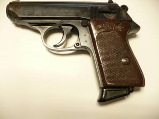 Samonabíjecí pistole Walther PPK, r.: 7,65Br.