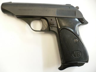 Samonabíjecí pistole Bernadelli vz.60, r.: 7,65Browning