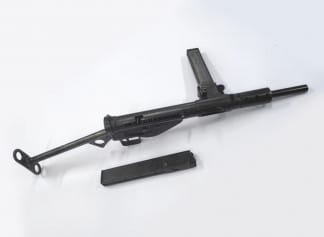 Samonabíjecí pistole Sten Mk. II, r. 9mm Luger