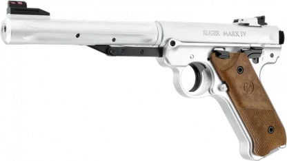 Vzduchová pistole Ruger Mark IV silver, r. 4,5mm - Image 2